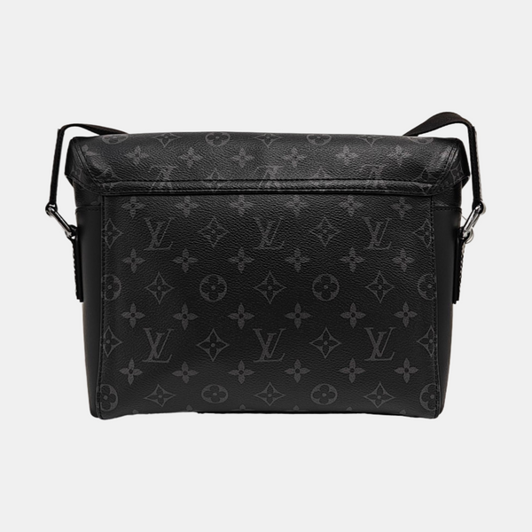 VOYAGER PM Monogram Coated Canvas Black