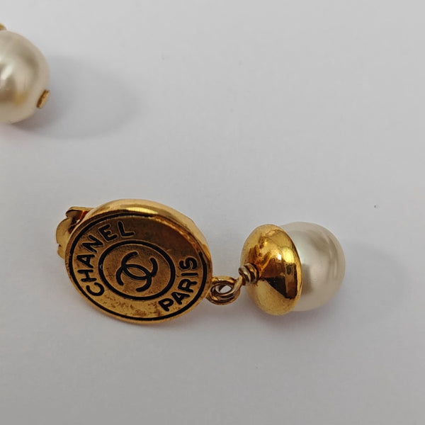 Metal Black Clip On Earrings