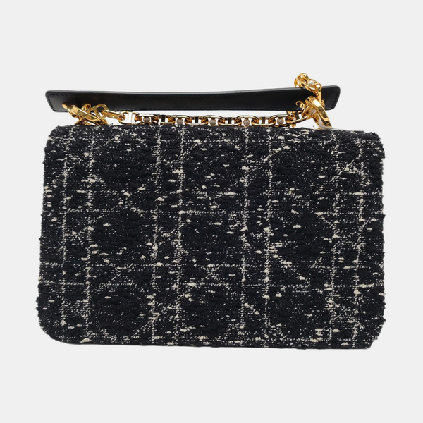 Jolie Small Cannage Wool Black