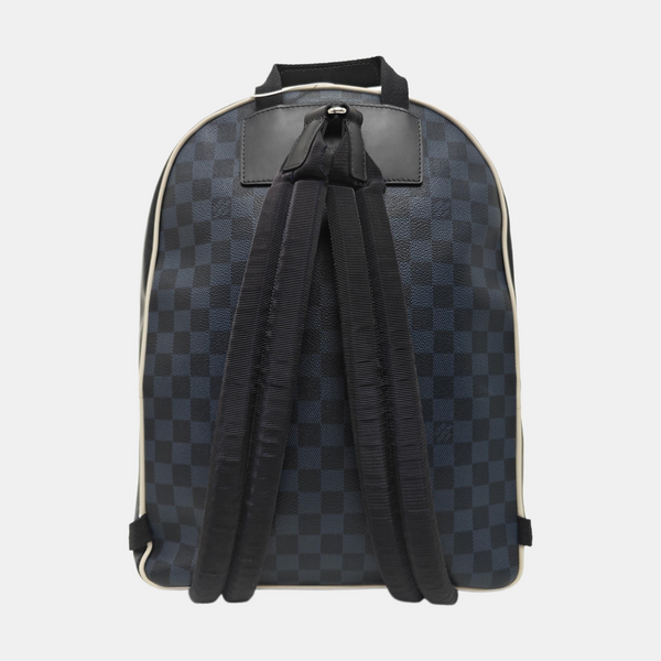 JOSH Damier Graphite Coated Canvas Black