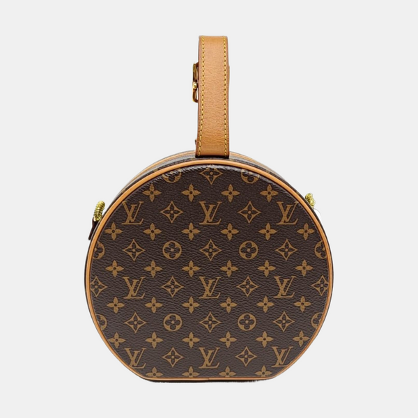 BOITE CHAPEAU PM Monogram Coated Canvas Brown