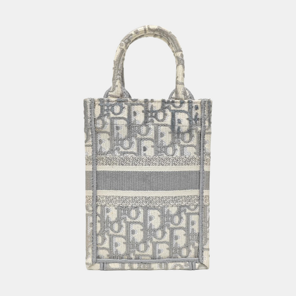 Book Tote Mini Canvas Gray