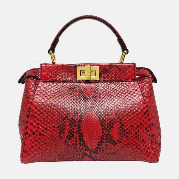 Peekaboo Mini Python Red