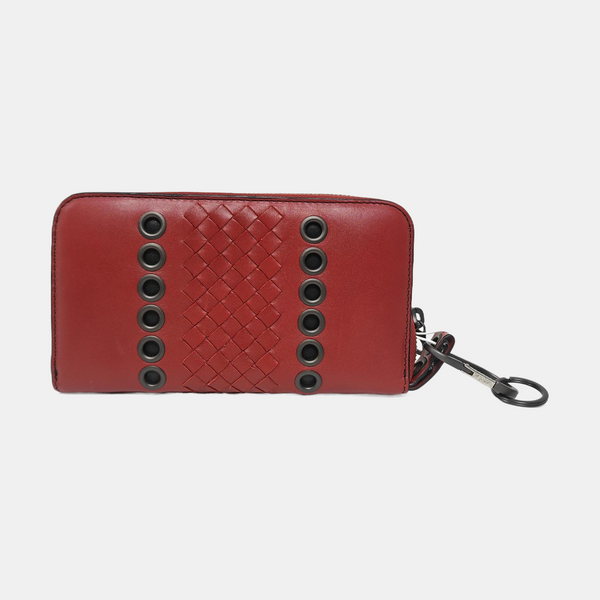 Calfskin Wallet Red