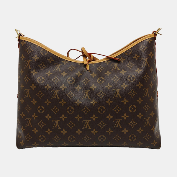 CARRYALL MM Monogram Coated Canvas Brown