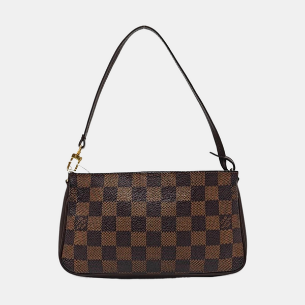 ACCESSOIRES Damier Ebene Coated Canvas Brown