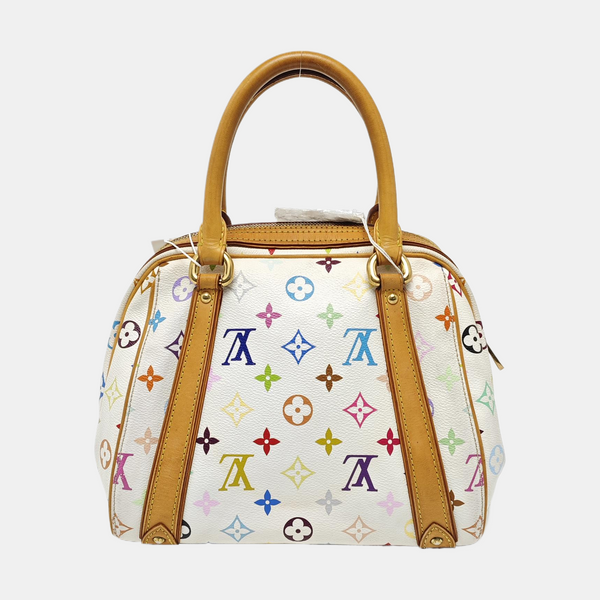 LV × TM PRISCILLA Monogram Coated Canvas White