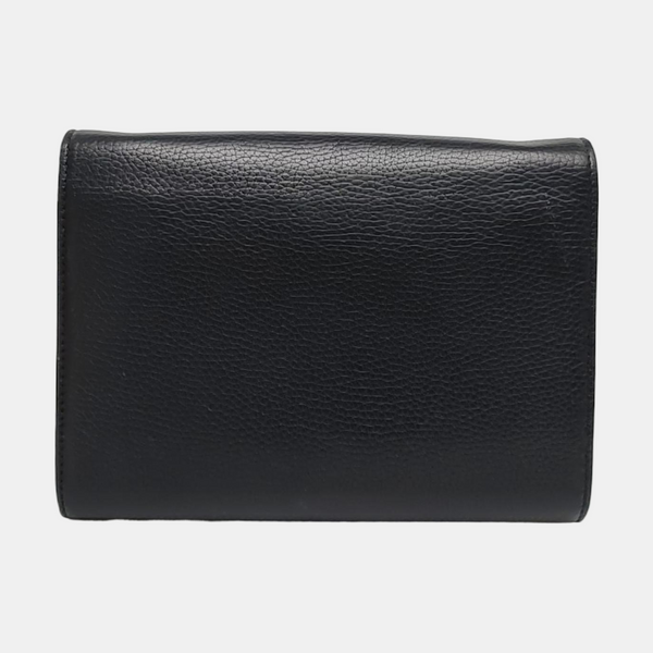 Authenticated pre-owned GG Marmont Mini Calfskin Black - Shoulder Bag at Looply