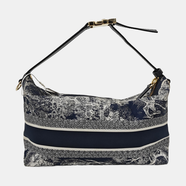 Diortravel Nomad Medium Fabric Blue