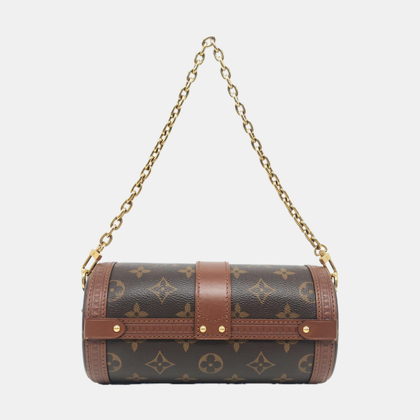PAPILLON 19 Lona revestida Monogram marrón