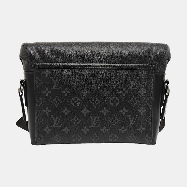 VOYAGER PM Monogram Coated Canvas Black