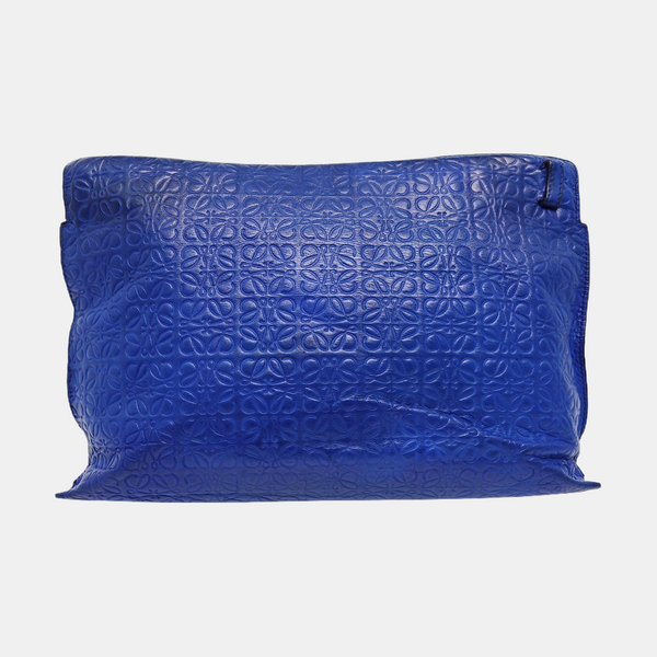 T Pouch Calfskin Blue