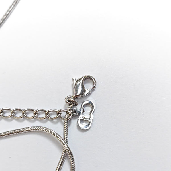 Dio(r)evolution Metal Silver Necklace