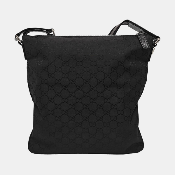 Nightcourrier Monogram Suede Black