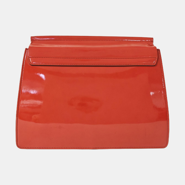Faye Medium Patent Leather Red