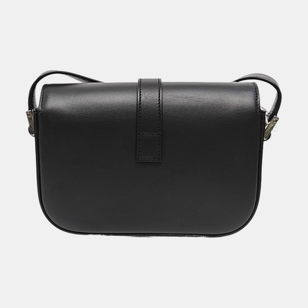 Calfskin Shoulder Bag Black