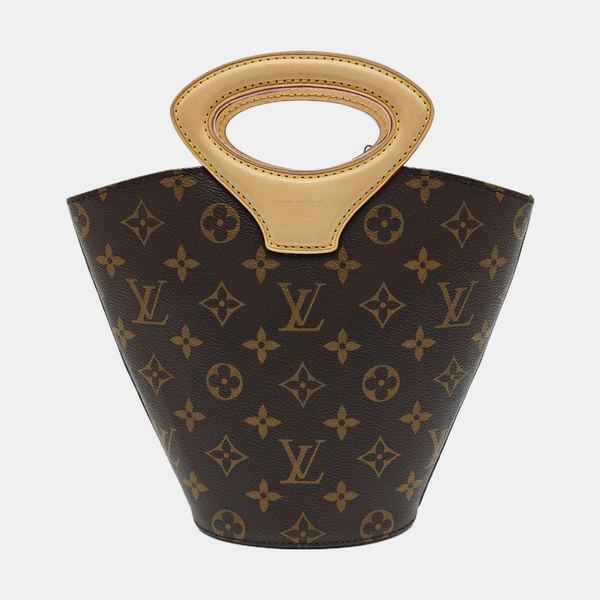 RIVAGE BB Monogram Coated Canvas Brown