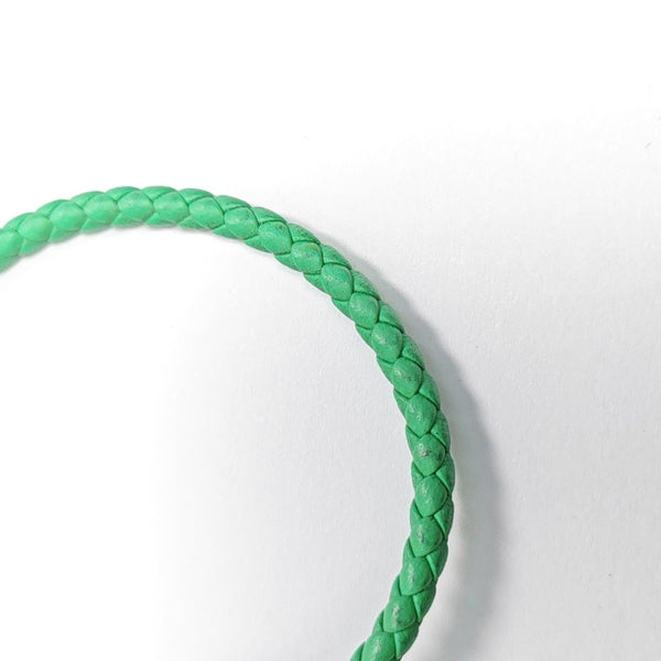 Glenan Leather Green Bracelet