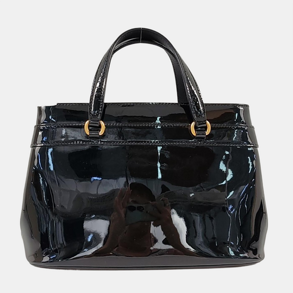 Bright Bit Calfskin Black