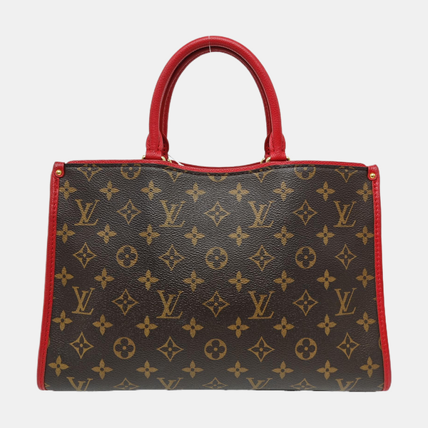 POPINCOURT PM Monogram Coated Canvas Brown
