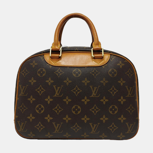 DEAUVILLE Monogram Coated Canvas Brown