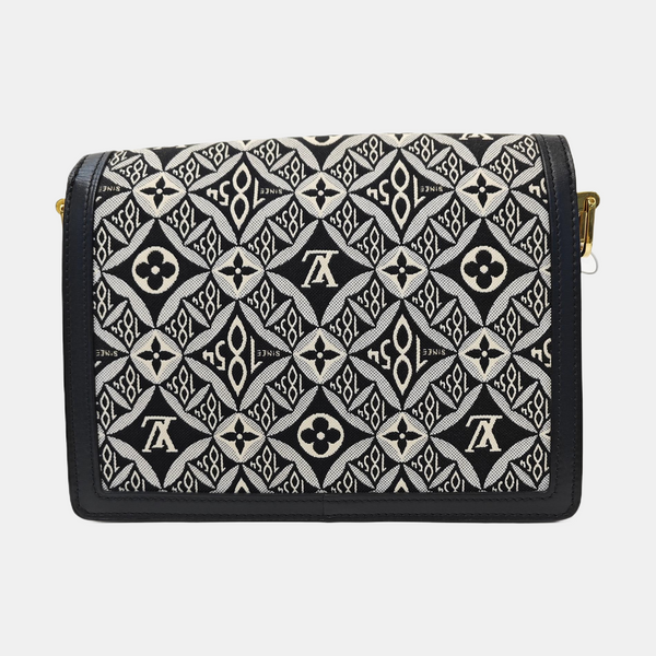 DAUPHINE MM Monogram Fabric Gray