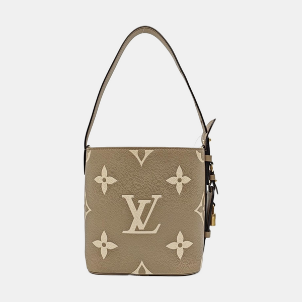 ALL IN BB Monogram Calfskin Gray