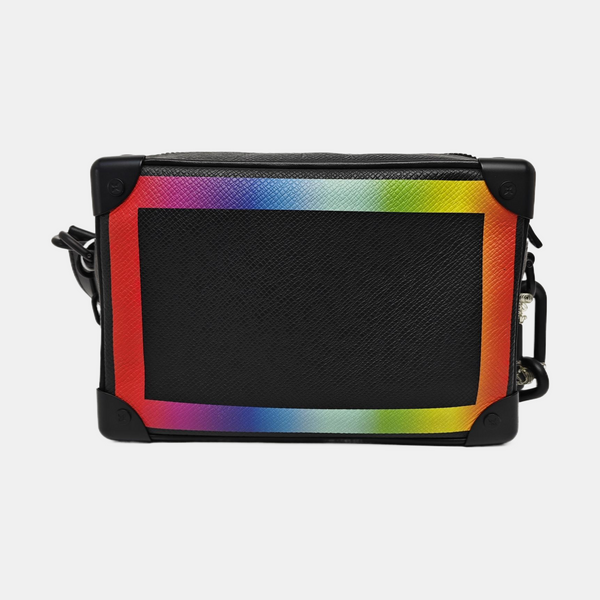 SOFT TRUNK Mini Calfskin Black