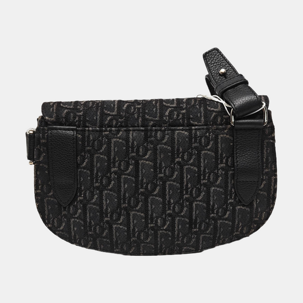 Saddle Medium Canvas Gray
