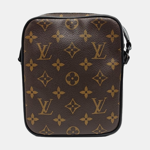 CHRISTOPHER Monogram Coated Canvas Brown