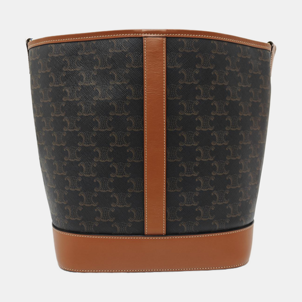 TRIOMPHE CANVAS Medium Coated Canvas Brown