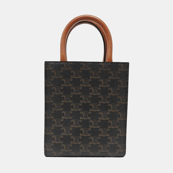 CABAS CELINE Mini Coated Canvas Brown