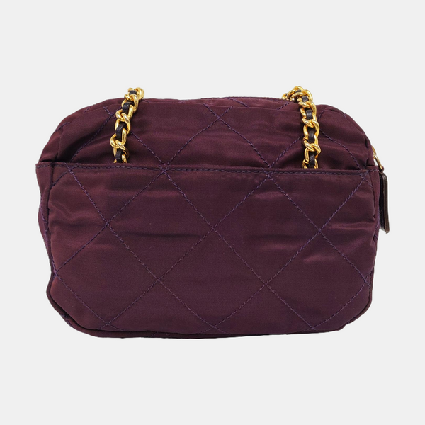 Quilted Nylon Purple