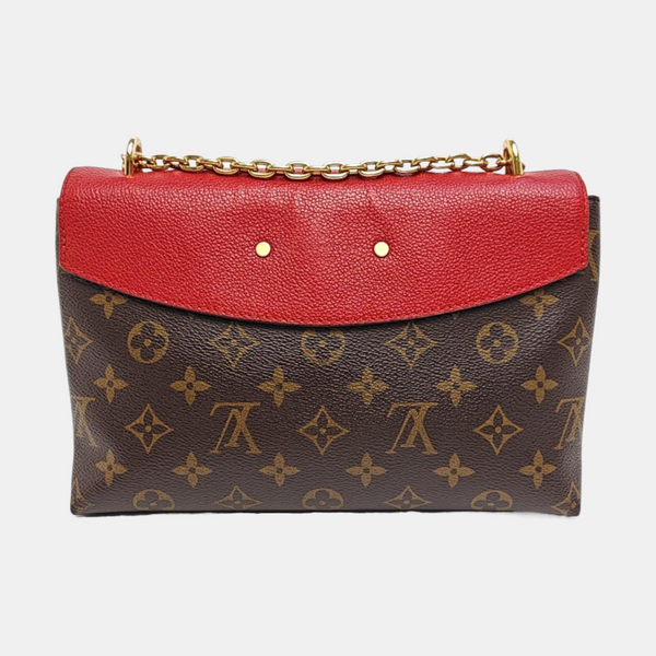 SAINT PLACIDE Monogram Coated Canvas Brown