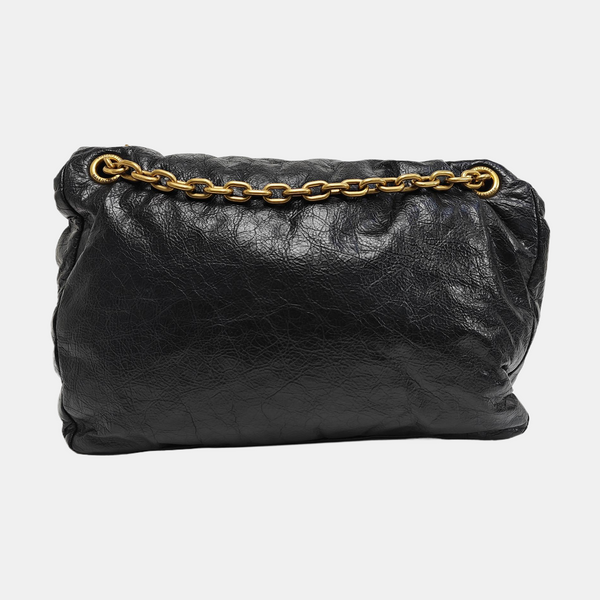 Monaco Medium Calfskin Black