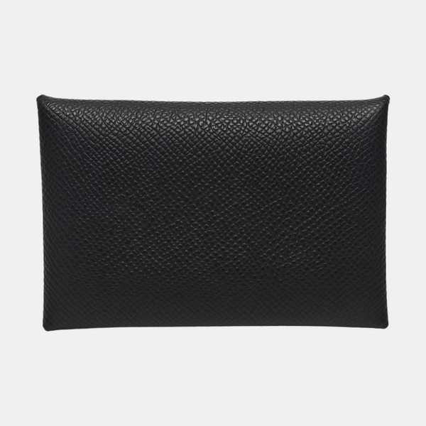 Calvi Epsom Black Card Holder
