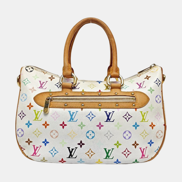 LV × TM RITA Monogram Coated Canvas White