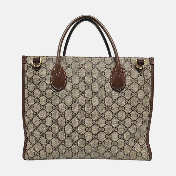 Retro Small Monogram Coated Canvas Brown