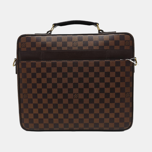 SABANA Damier Ebene Coated Canvas Brown
