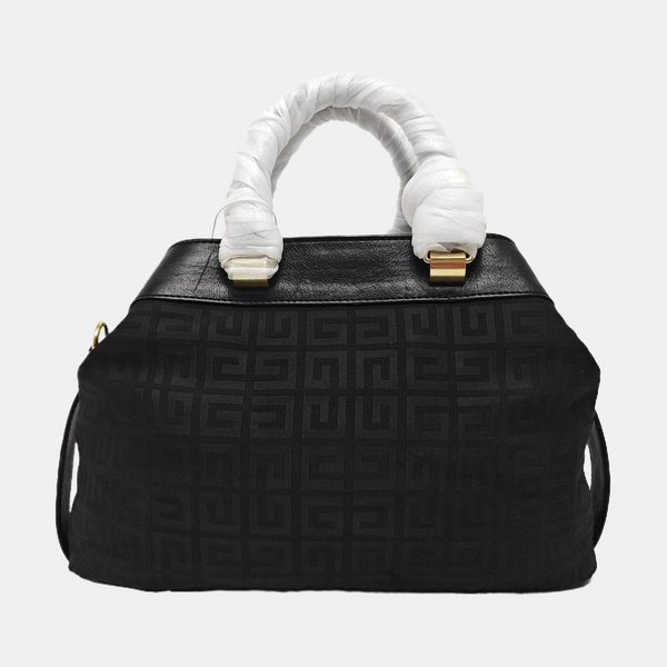 Canvas Shoulder Bag Black