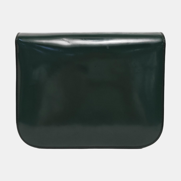 CLASSIC BOX Piel de ternera mediana Verde