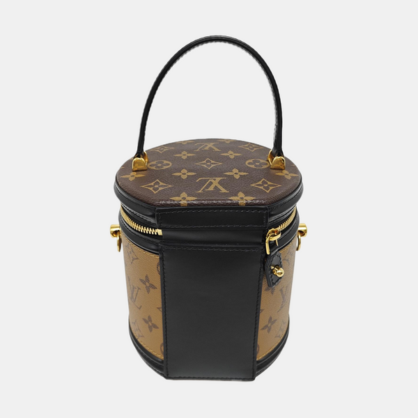 CANNES PM Monogram Coated Canvas Brown