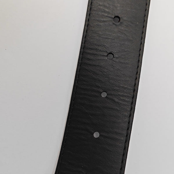 Coated Canvas Belt Black