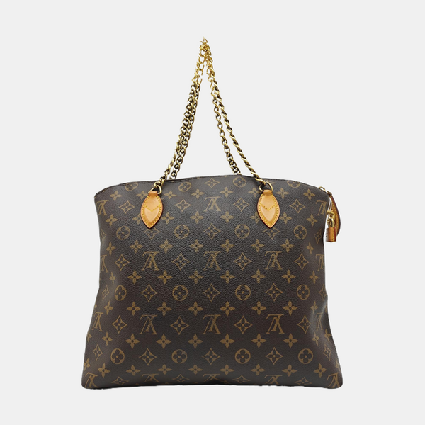 LOCKIT Monogram Coated Canvas Brown