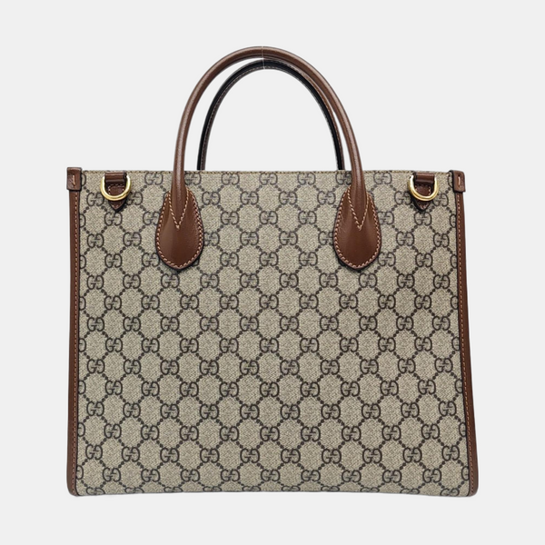 Retro Small Monogram Coated Canvas Brown