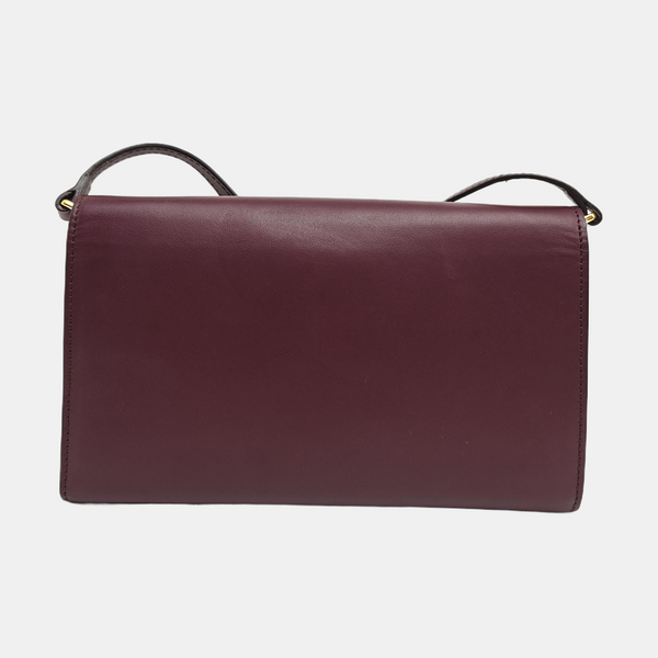 Calfskin Shoulder Bag Red