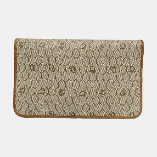 Vintage Honeycomb Coated Canvas Brown
