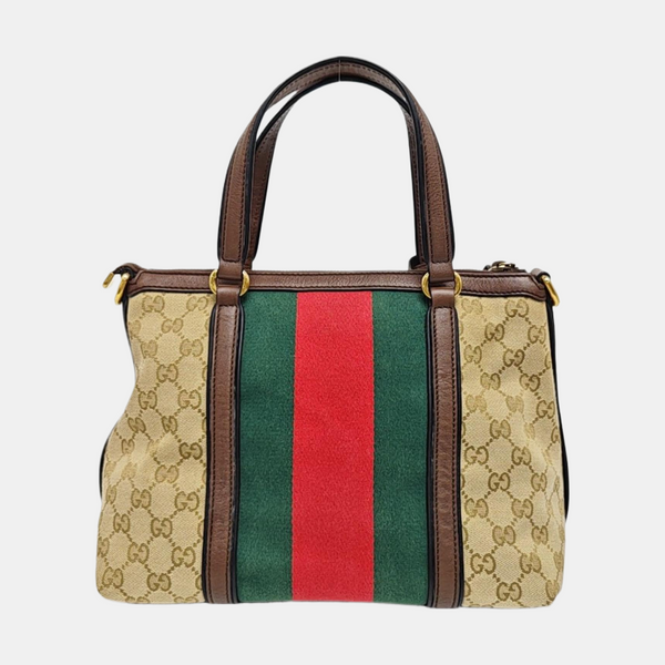Rania Monogram Canvas Brown
