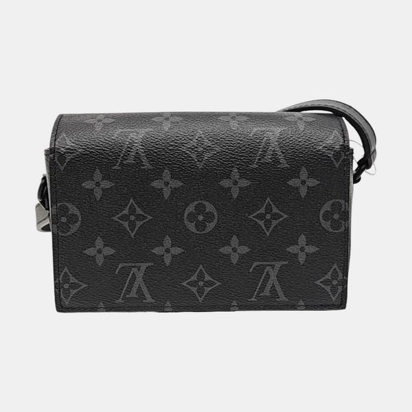 STEAMER Mini Monogram Coated Canvas Black