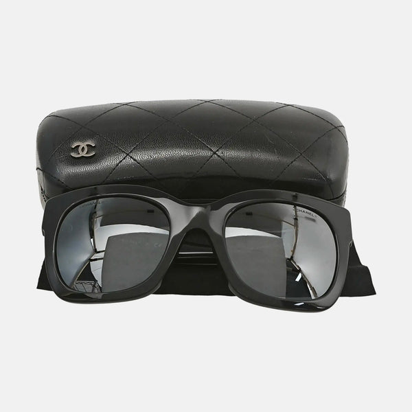 Synthetic Sunglasses Black